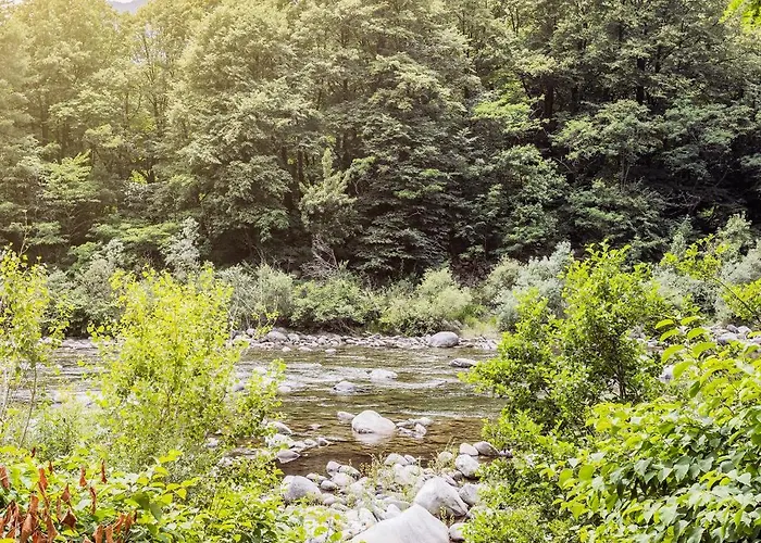 בית נופש Immersi Nella Natura Con Accesso Al Fiume Maggia לוקרנו