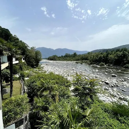 Immersi Nella Natura Con Accesso Al Fiume Maggia Prázdninový dům *