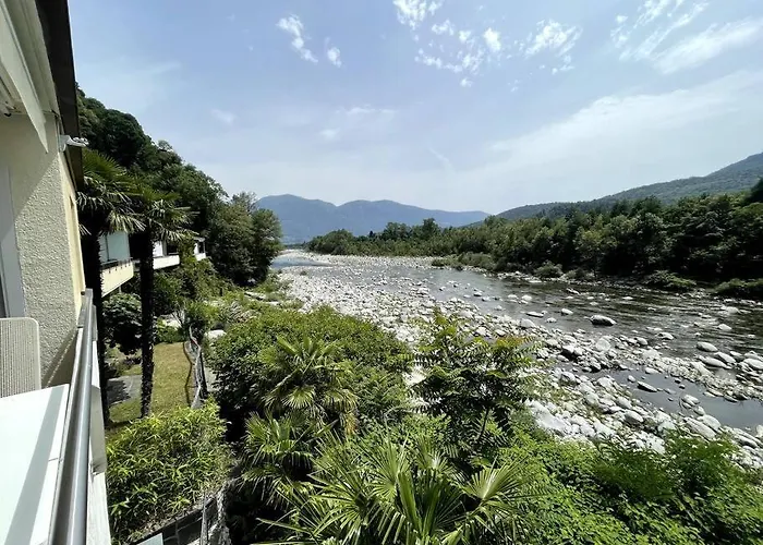 Immersi Nella Natura Con Accesso Al Fiume Maggia Semesterbostad *